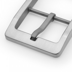 Metal Material Customized Logo & Size Fashion Durable Pure Titanium Belt Buckle Accessories
