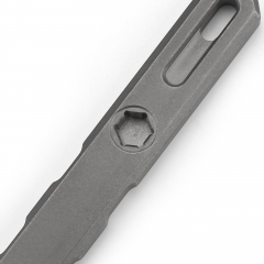 Titanium Multi-Tool Pry Bar With Box Opener Portable With Timascus Inserts Customized for Outdoor