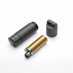 High Quality EDC Titanium Lighter Windproof and Master Lighter for Camping & Hiking