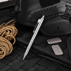 High Quality Titanium Alloy Click Pen EDC Metal Ballpoint Pen for Every Daily Use