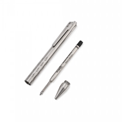 High Quality Titanium Alloy Click Pen EDC Metal Ballpoint Pen for Every Daily Use