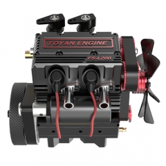 Toyan Twin-Cylinder Four-Stroke Nitro RC Engine FS-L200