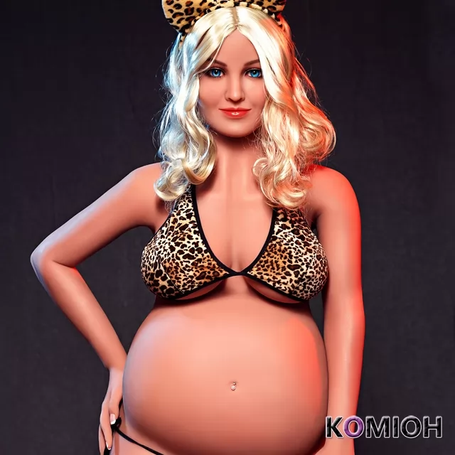 15888 Komioh 158cm muñeca sexual de pecho grande embarazada amor