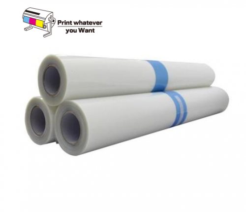 Milky waterproof heat transfer film for screen printing