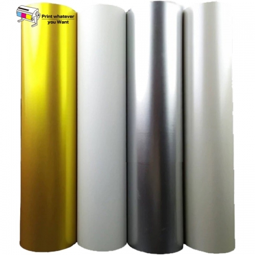 Golden / Silber bedruckbares ECO-Solvent-Wärmeübertragungsvinyl