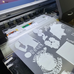 doppelseitig, heiß abziehbar, 60 cm x 100 m DTF-PET-Folie für Latexdrucker/DTF-LÖSUNG