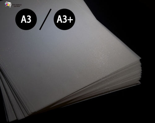 PrintWant A3 und A3+ Glitter DTF PET-Folienblatt