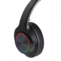 RBT62 Bluetooth Headphone With Beautiful RGB Light Effect and Decent Sound Quality