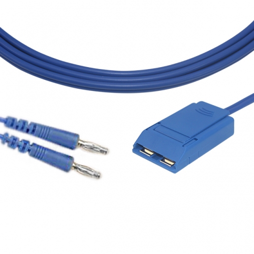 Double 4.0 Banana Plug Grounding Pad Cable