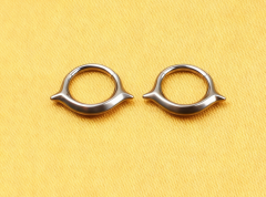 ASTM-F136 Titanium Cool Spike Septum Clicker Nose Rings Hoop Studs Hinged Segment Ear Cartilage Tragus Helix Piercing Jewelry--W257