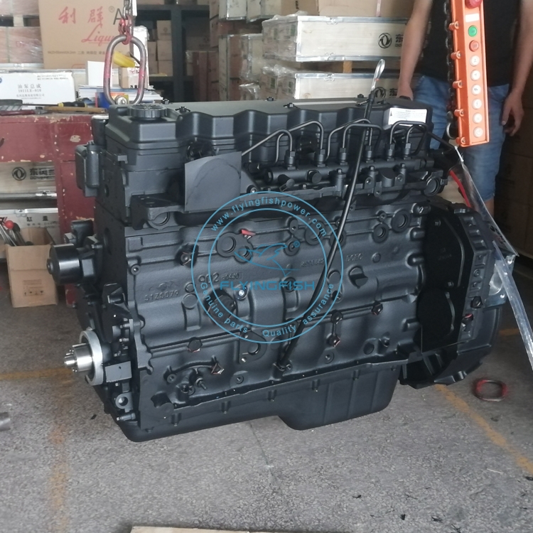 Nuevo ensamblaje de motor diesel genuino DCEC Dongfeng Cummins 4B 4BT 4BTA 3.9L 4B3.9 4BT3.9 4BTA3.9 para maquinaria marina / de construcción