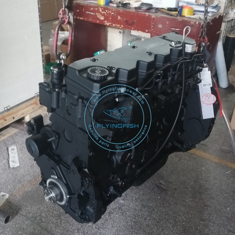 Nuevo ensamblaje de motor diesel genuino DCEC Dongfeng Cummins 4B 4BT 4BTA 3.9L 4B3.9 4BT3.9 4BTA3.9 para maquinaria marina / de construcción