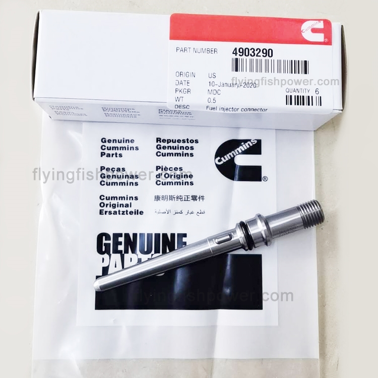 Cummins ISDE Engine Parts Fuel Injector Supply Connector 4903290 4088578 2872395 2872288