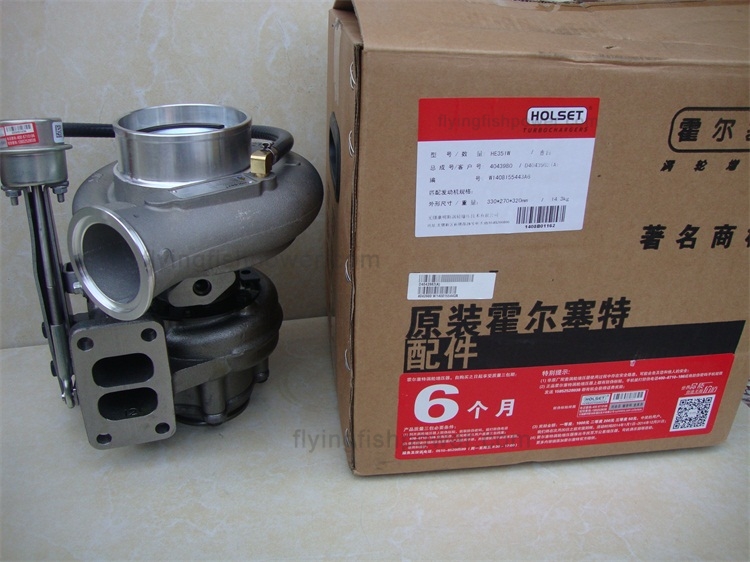 Turbocompresor 4043980 4043982 4033409 de las piezas del motor de Cummins ISDE HE351W