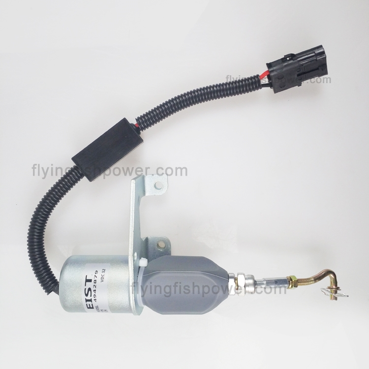 Cummins 4B3.9 4BT3.9 4BTA3.9 4BTAA3.9 6B5.9 6BT5.9 6BTA5.9 6BTAA5.9 6C 6CT 6CTA 6CTAA 8.3 Engine Parts Fuel Shut Off Solenoid 5295567 5346207