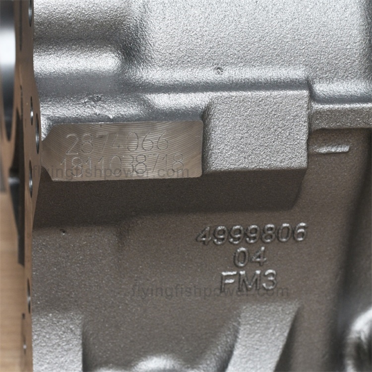 Bloque de cilindro de las piezas del motor de Cummins ISZ 2874066