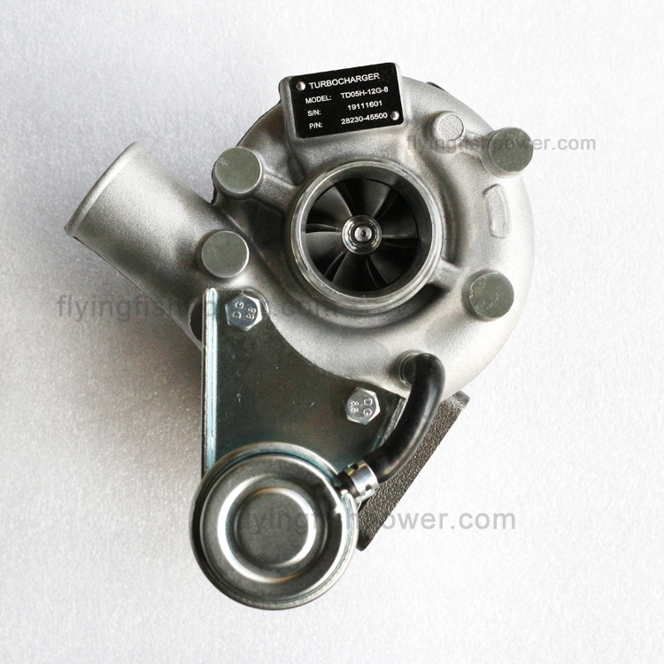 Turbocompresor 49178-03130 28230-45500 de las piezas del motor TD05H-12G-8 de Hyundai 4D34T 4D31 4D56