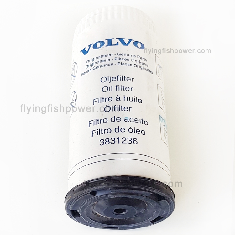 Filtro de aceite de piezas de motor Volvo 3831236 VOE3831236