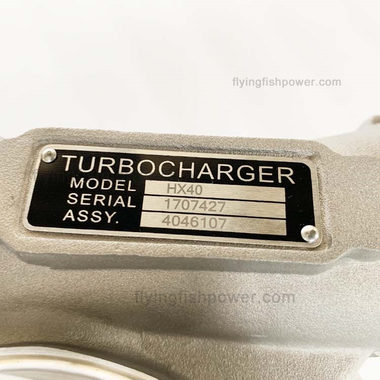Turbocompresor 4046107 de las piezas del motor de Cummins 6C8.3 6CT8.3 4038535 2837715 4089916