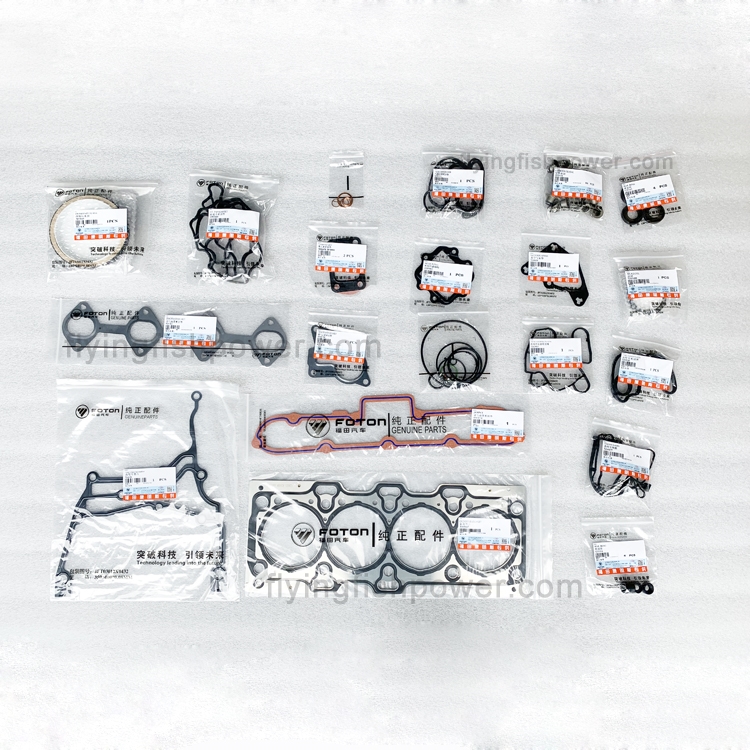 Kit de joints de révision de pièces de moteur Cummins ISF2.8 JDXB-2.8-LZHN6846