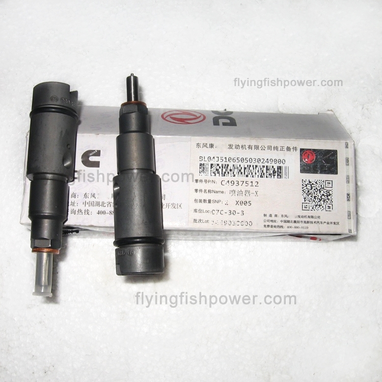 Wholesale Original Aftermarket Machinery Engine Parts Fuel Injector 4937512 For Cummins 6L
