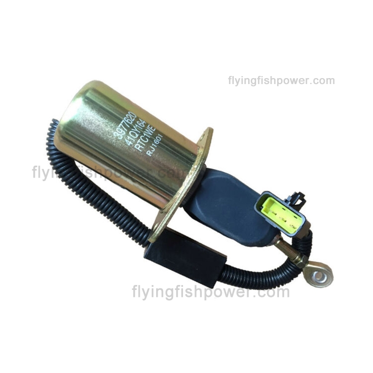 Válvula solenoide de parada de combustible de piezas de motor Cummins 6CT 3977620 5365999