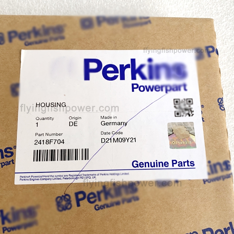 Perkins Diesel Engine Parts Rear Crankshaft Oil Seal 2418F704