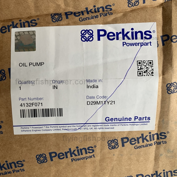 Wholesale Genuine Perkins Engine Parts Oil Pump 4132F071
