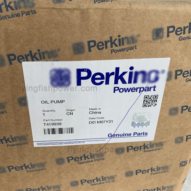 Оптовый оригинальный вторичный рынок Perkins Machinery Детали двигателя Масляный насос T419939