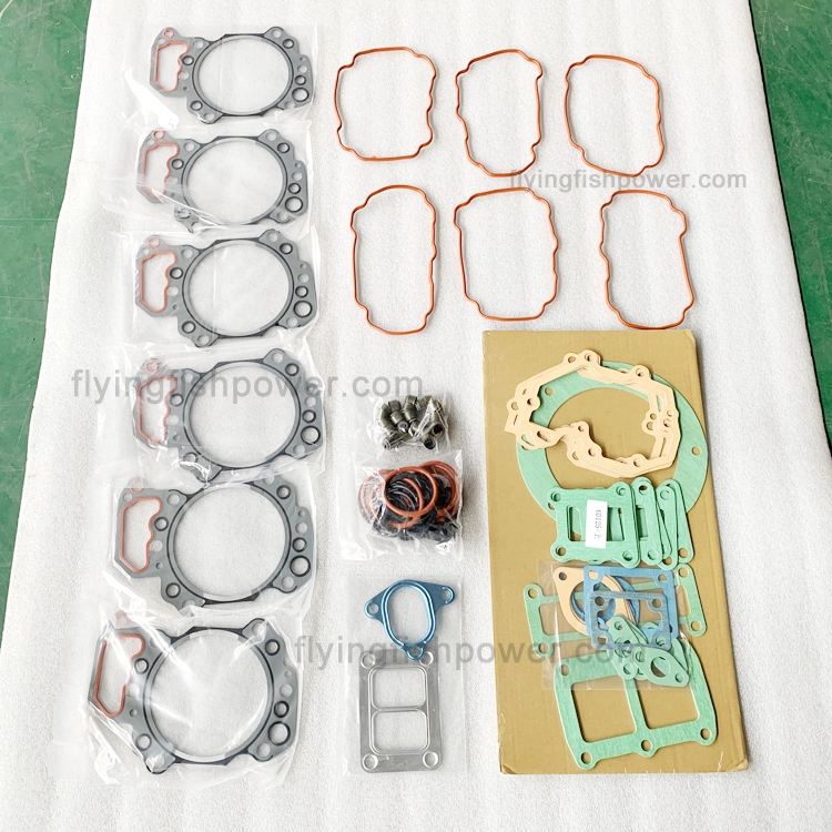 Komatsu S6D125 6D125 Engine Parts Upper Gasket Kit 6155-K1-9900 6155K19900