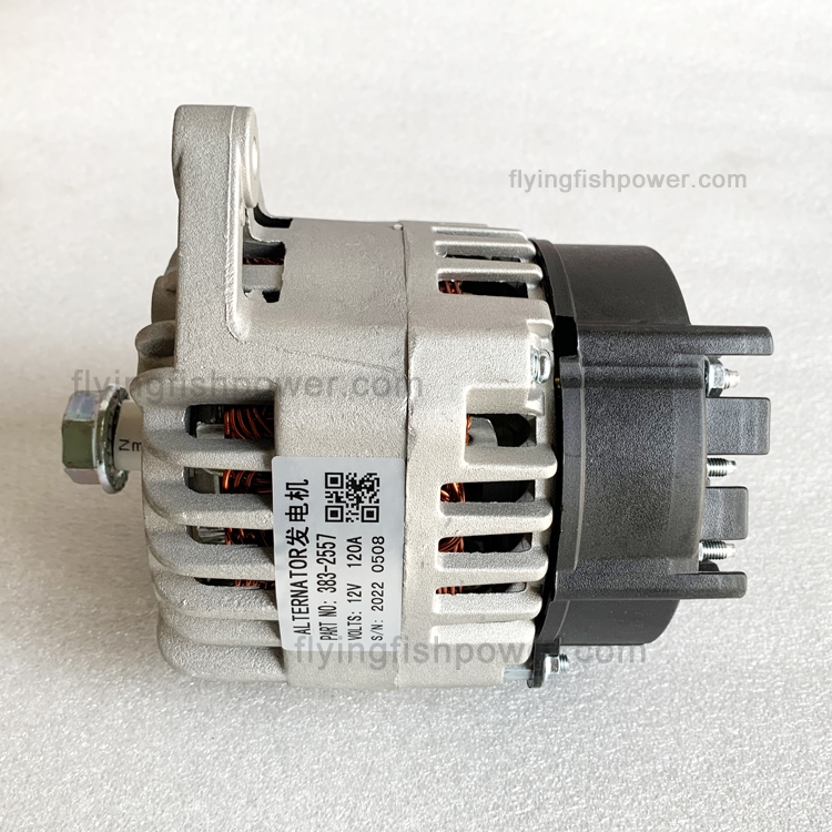 Alternador de motor de oruga, venta al por mayor, auténtico, posventa, 383-2557