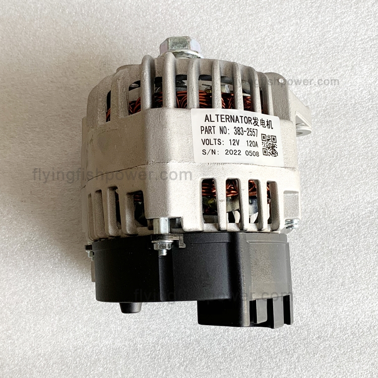 Alternador de motor de oruga, venta al por mayor, auténtico, posventa, 383-2557