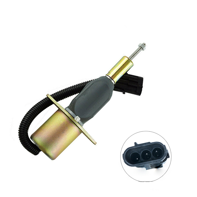 Vente en gros de pièces de moteur Cummins 12V électrovanne d'arrêt de carburant 3930233