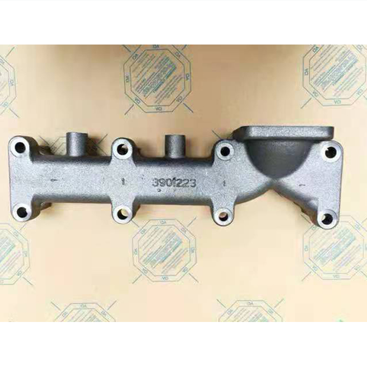 Collecteur d'échappement de pièces de moteur Cummins 4BT 4BT3.9 3901223