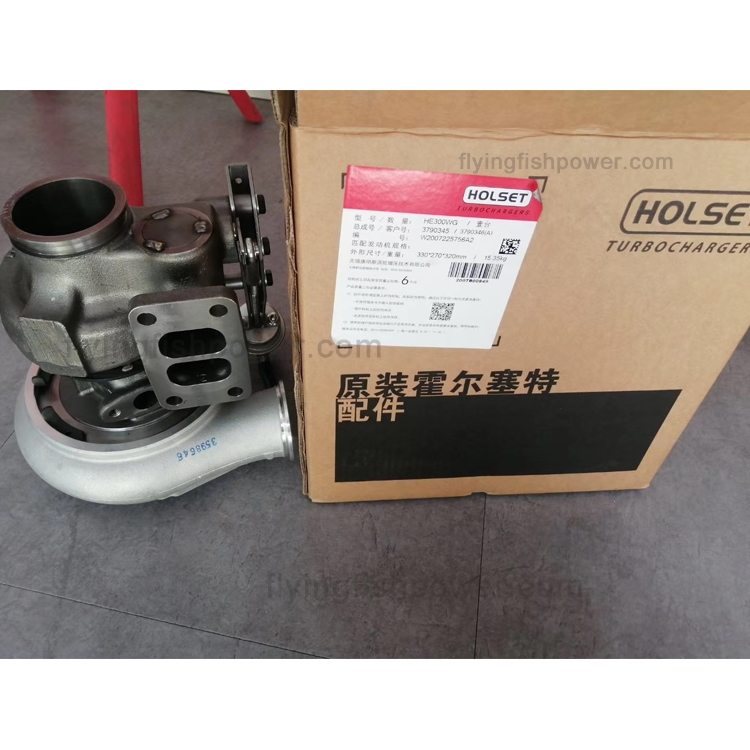 Pièces de moteur Cummins QSB6.7 Turbocompresseur HE300WG 3790345