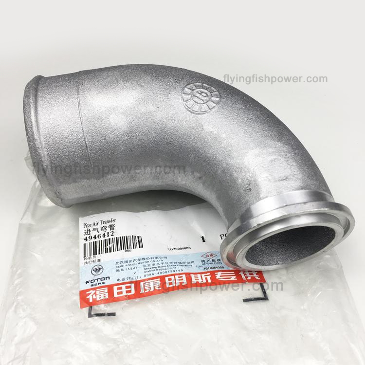 Foton ISF3.8 Engine Turbocharger Air Transfer Tube 4946412