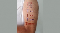 Tic Tac Toe Tattoo by Eran Blizovsky