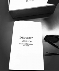 Detroit Lecture Notes By Nathan Kranzo