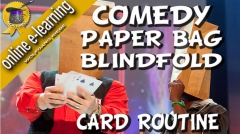 Comedy Paper Bag Blindfold Routine by Wolfgang Riebe (Highly recommended)