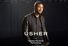 USHER Teaches The Art Of Performance