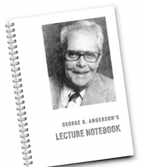 George Anderson's Lecture Notebook - George Anderson