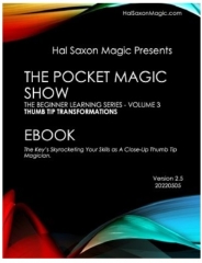 Pocket Magic Show 3: Transformations by Hal Saxon