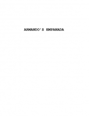 Empanada by Armando Lucero