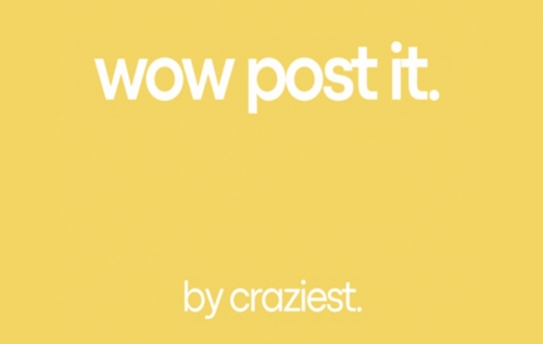 WOW Post-it by Craziest WOW Post-it by Craziest