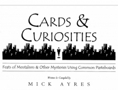 Cards and Curiosities by Mick Ayres