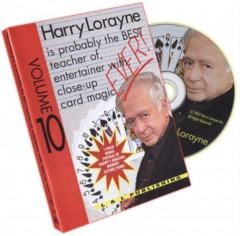 Harry Lorayne is probably the BEST teacher of, entertainer with close-up card magic EVER! Volume 10