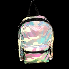 Camouflage reflecting mini bag