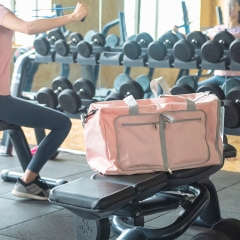 Foldable gym bag