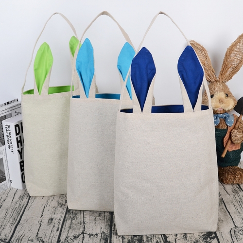 Easter cotton rabbit shoping bag