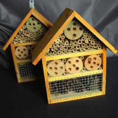 Wooden insect house